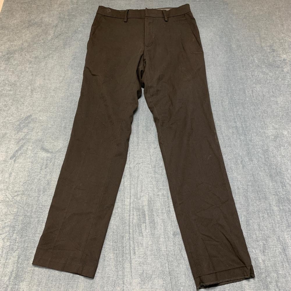Kenneth Cole Reaction Dress Pants Mens 29x30 Black Stretch Low Rise Business